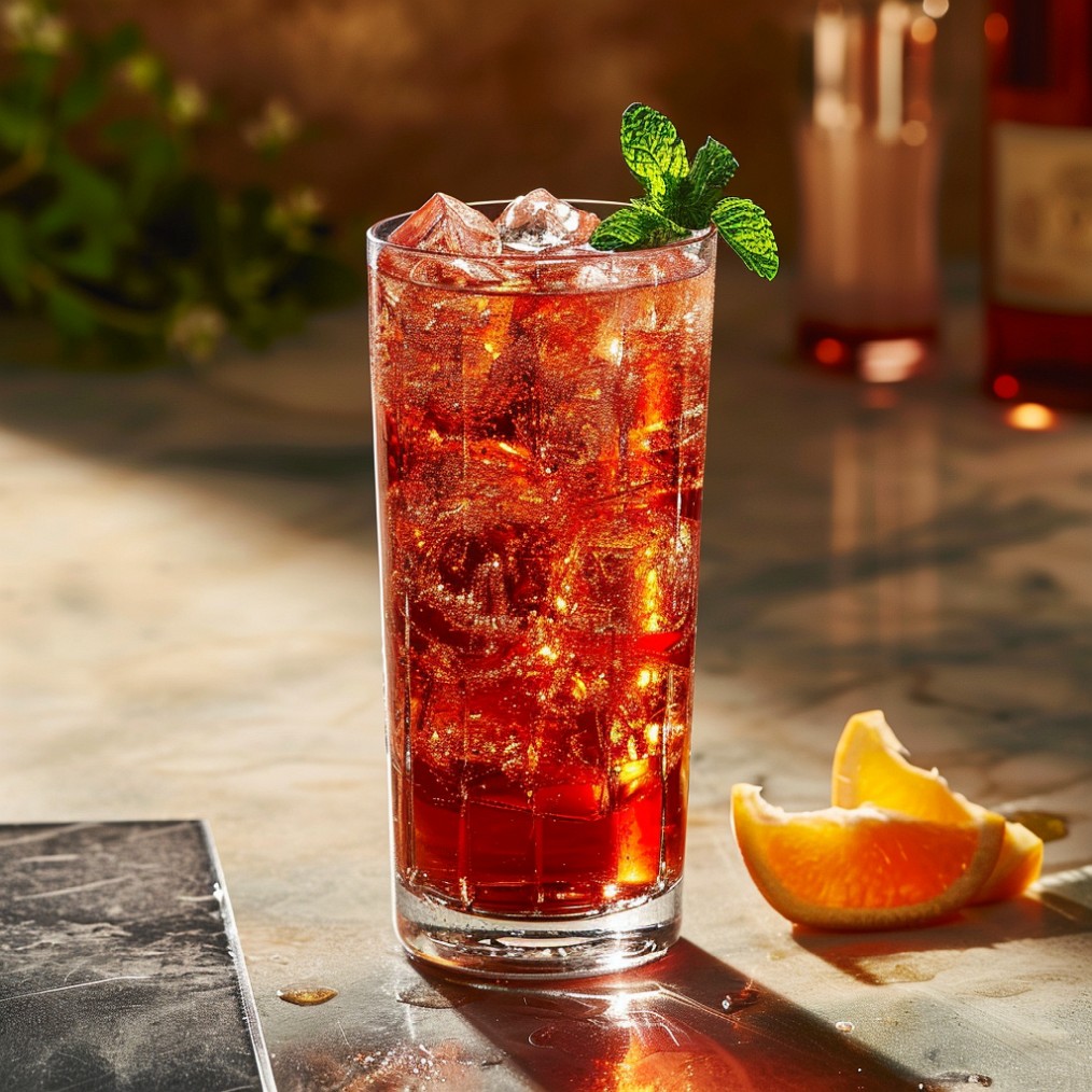 how to make a Americano Highball recipe