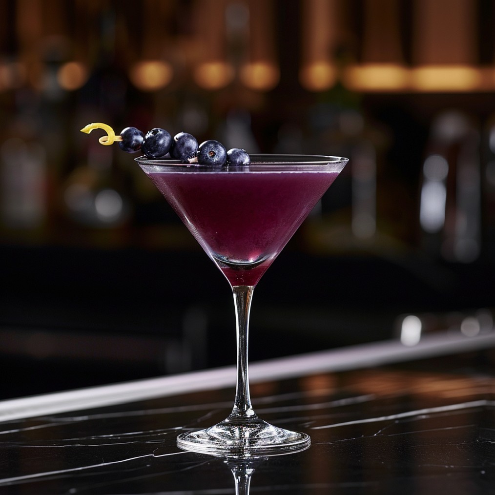how to make a Blueberry Martini recipe