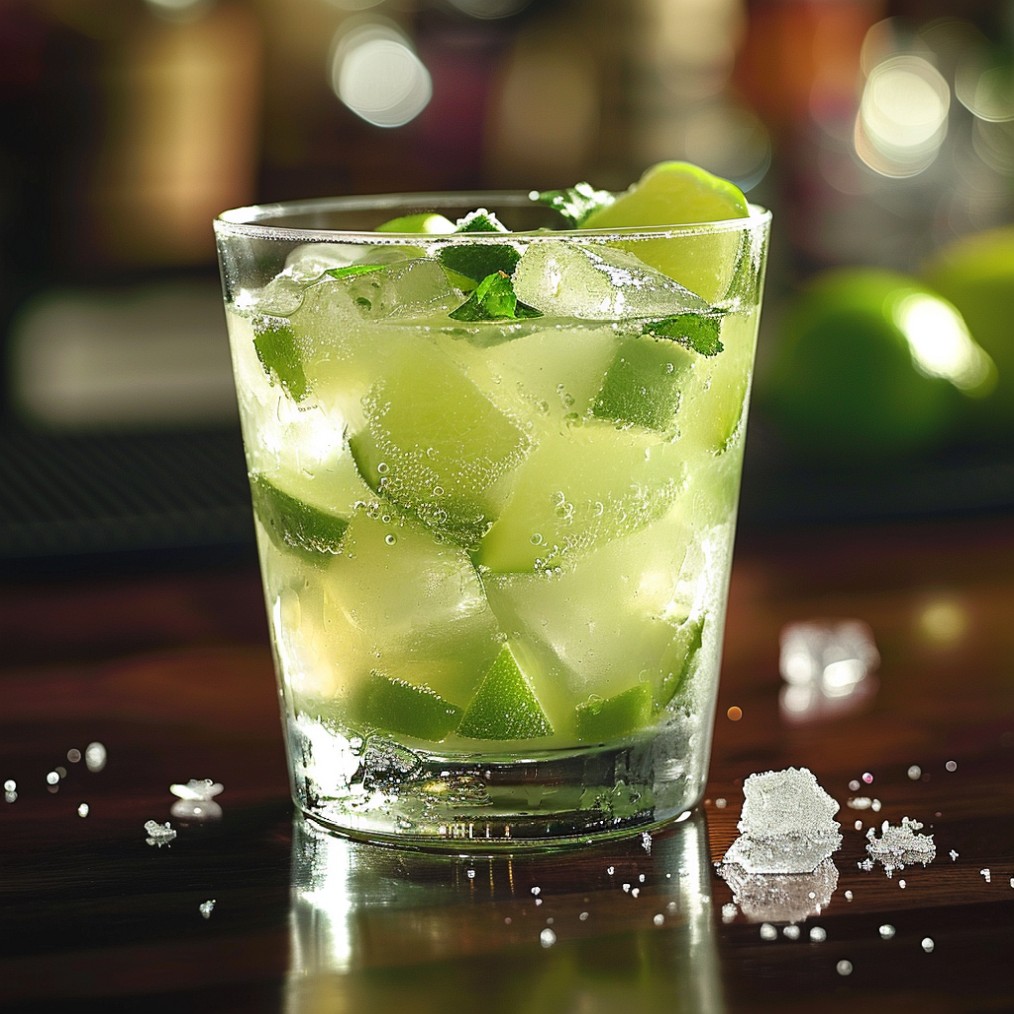how to make a Caipiroska recipe