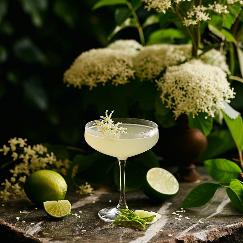 how to make a Elderflower Last Word recipe