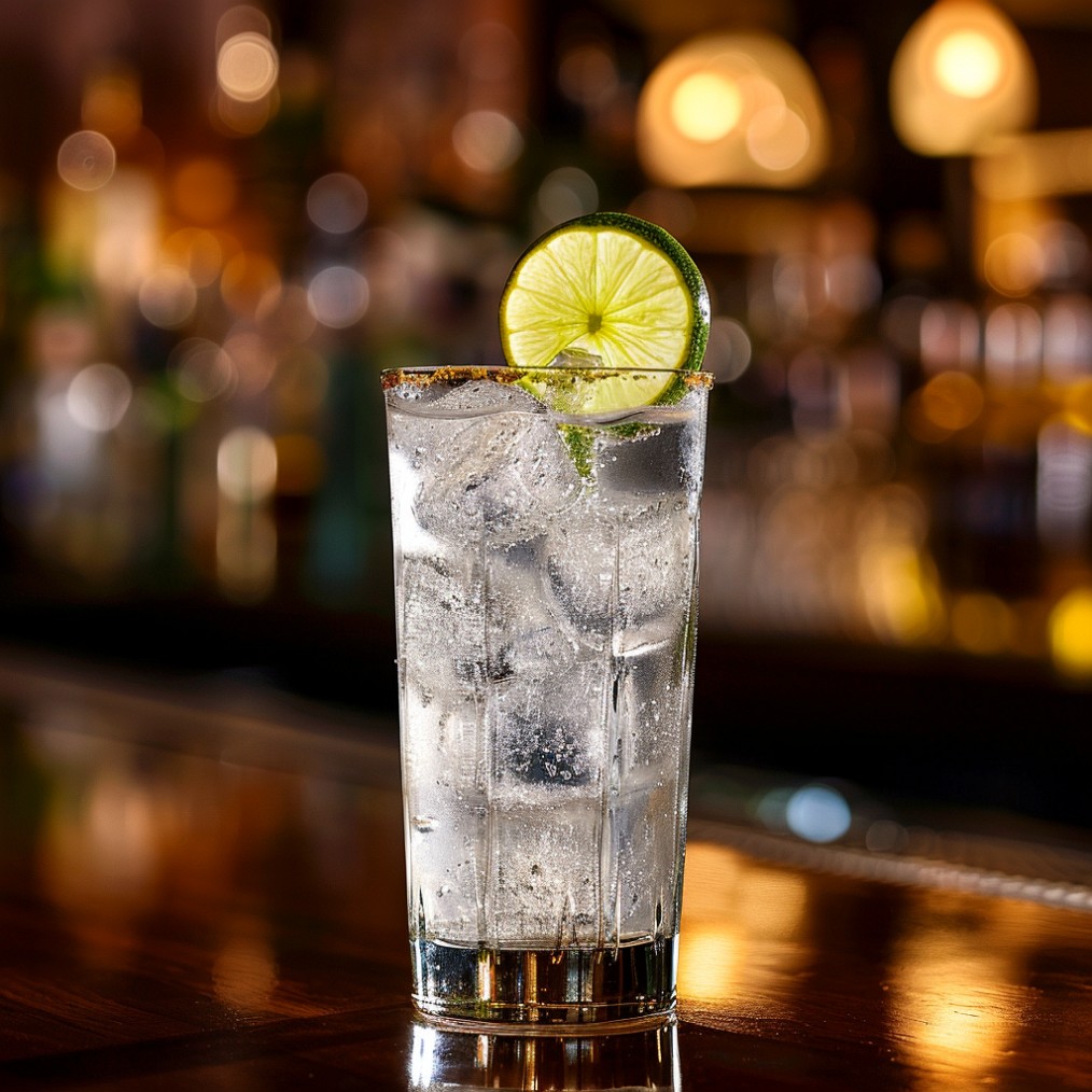 how to make a Gin Rickey recipe