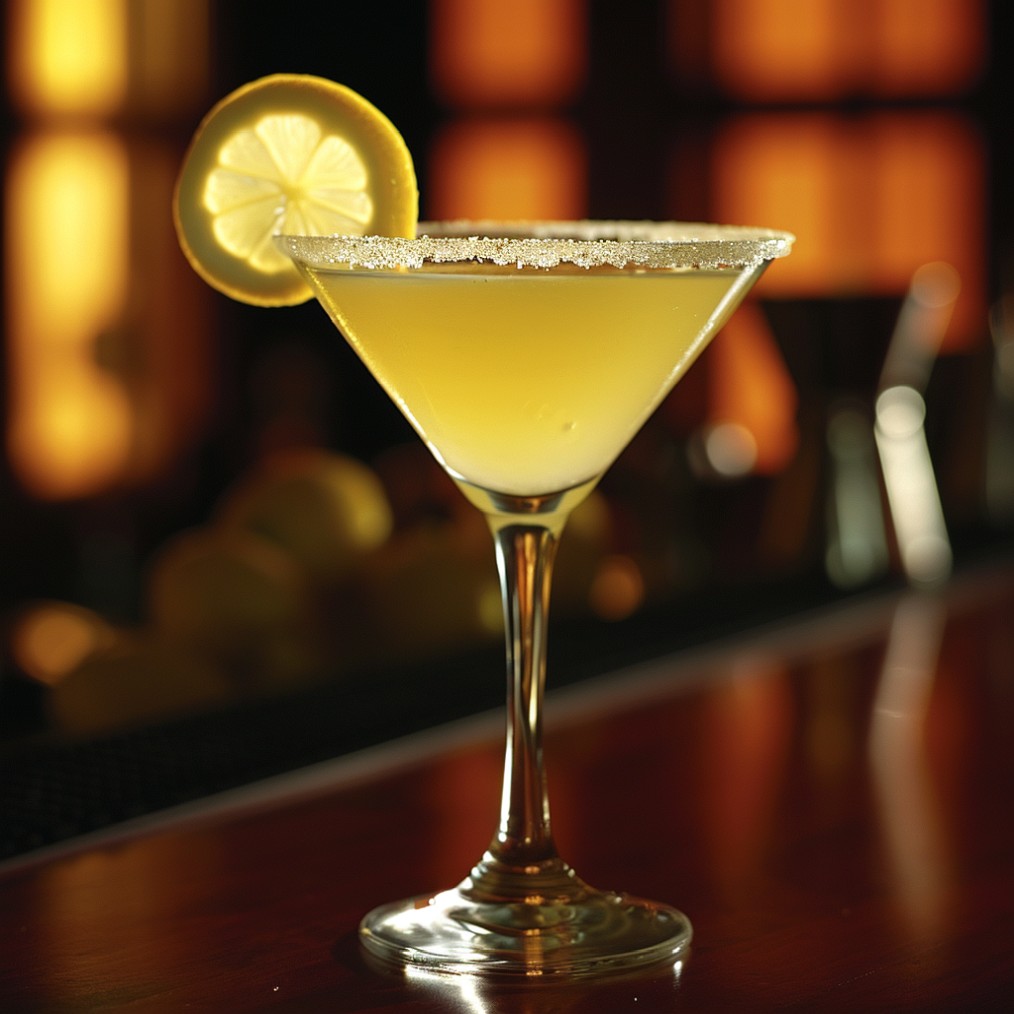 how to make a Lemon Drop Martini recipe