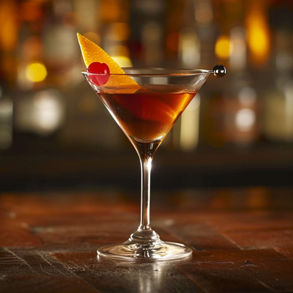 how to make a Makers Manhattan recipe