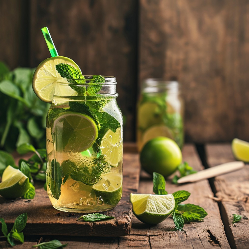 how to make a Mason Jar Mojito recipe