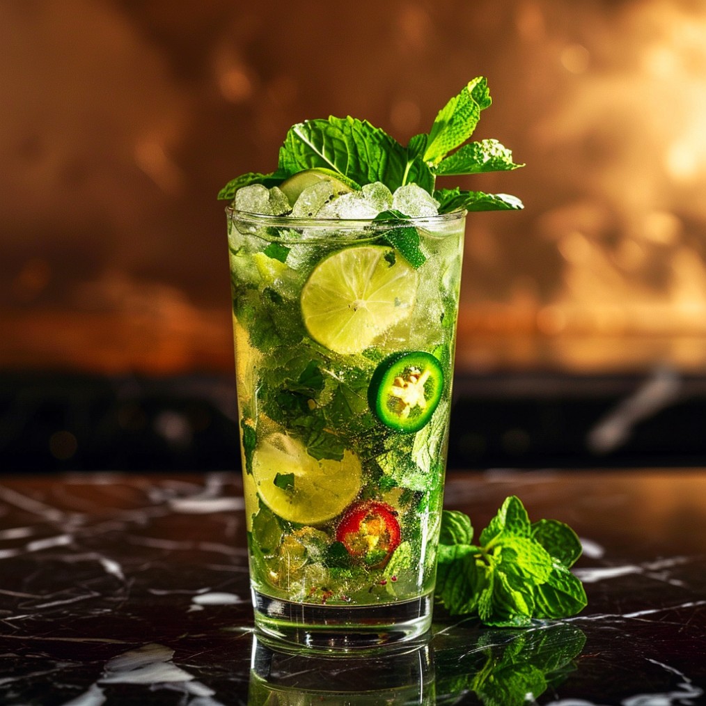 how to make a Mojito Diablo recipe
