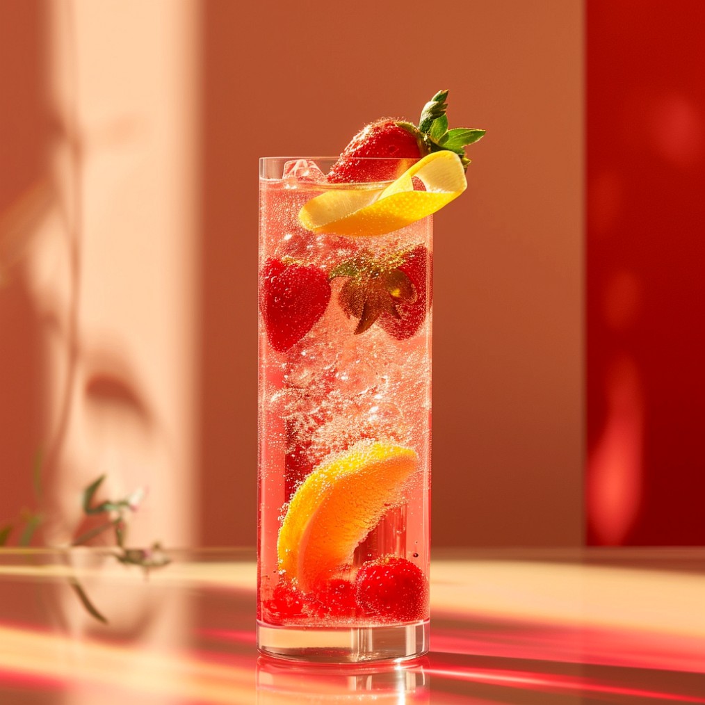 how to make a Strawberry Fizz recipe